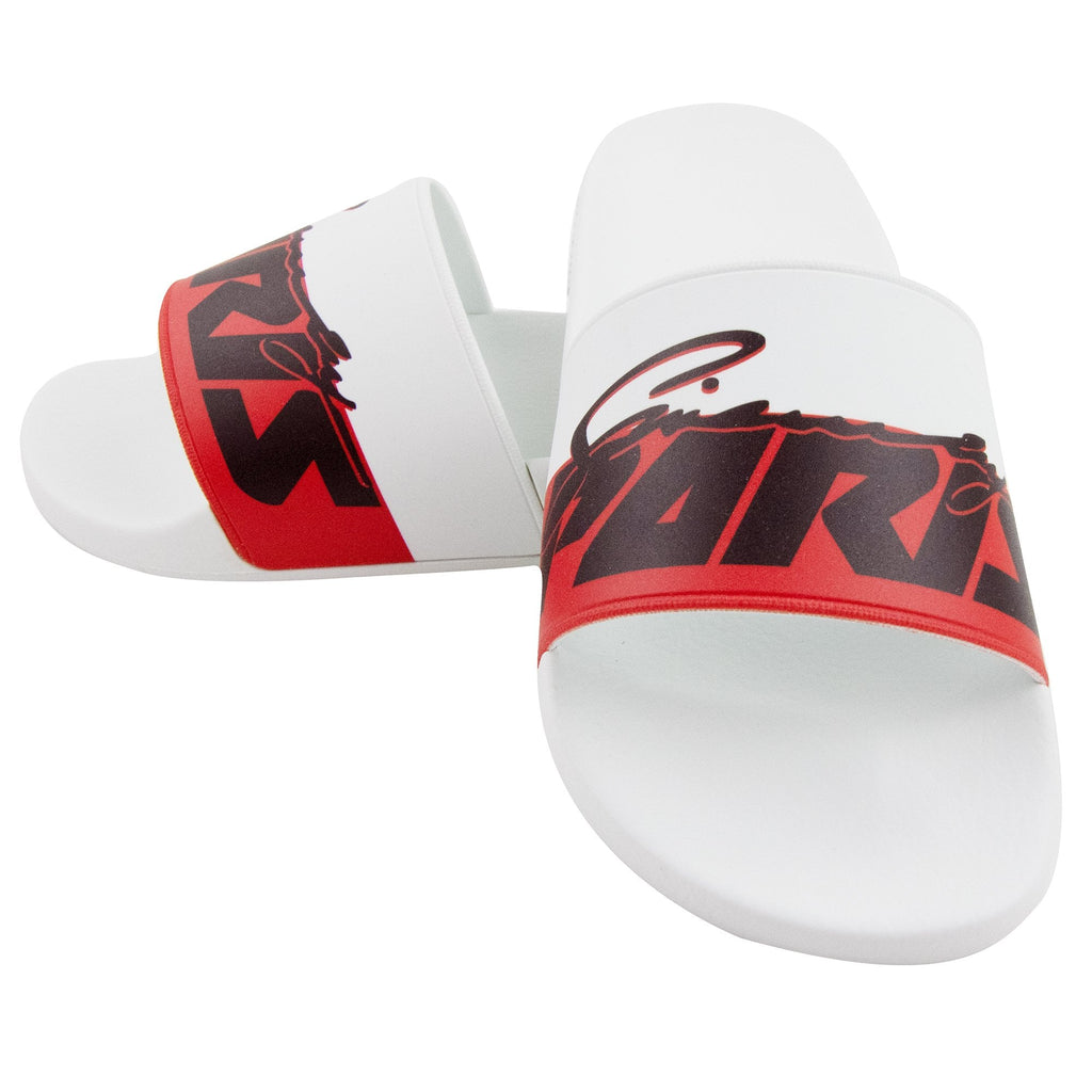 Givenchy Signature Logo Slides White/red
