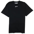 Off White Masked Face Printed S/s T Shirt Black/white