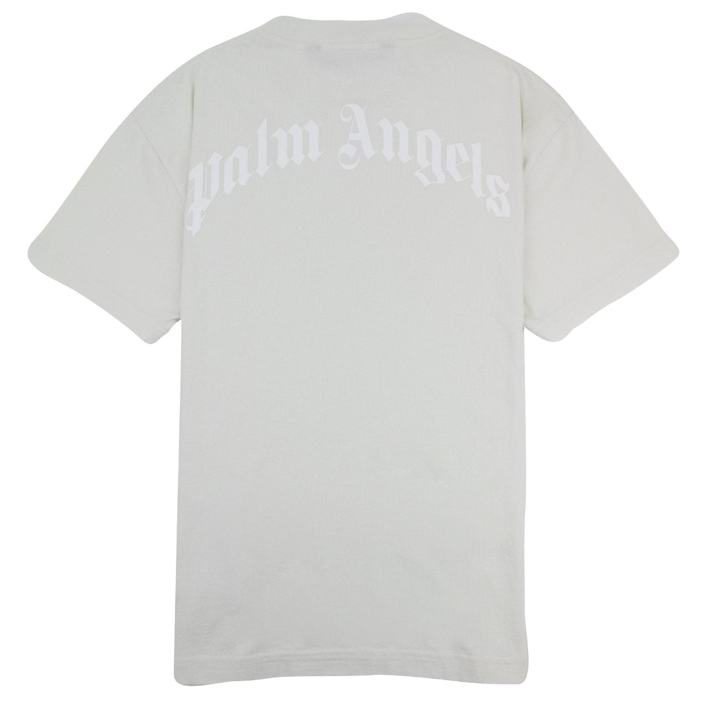 Palm Angels Ice Bear Logo T Shirt Mint White