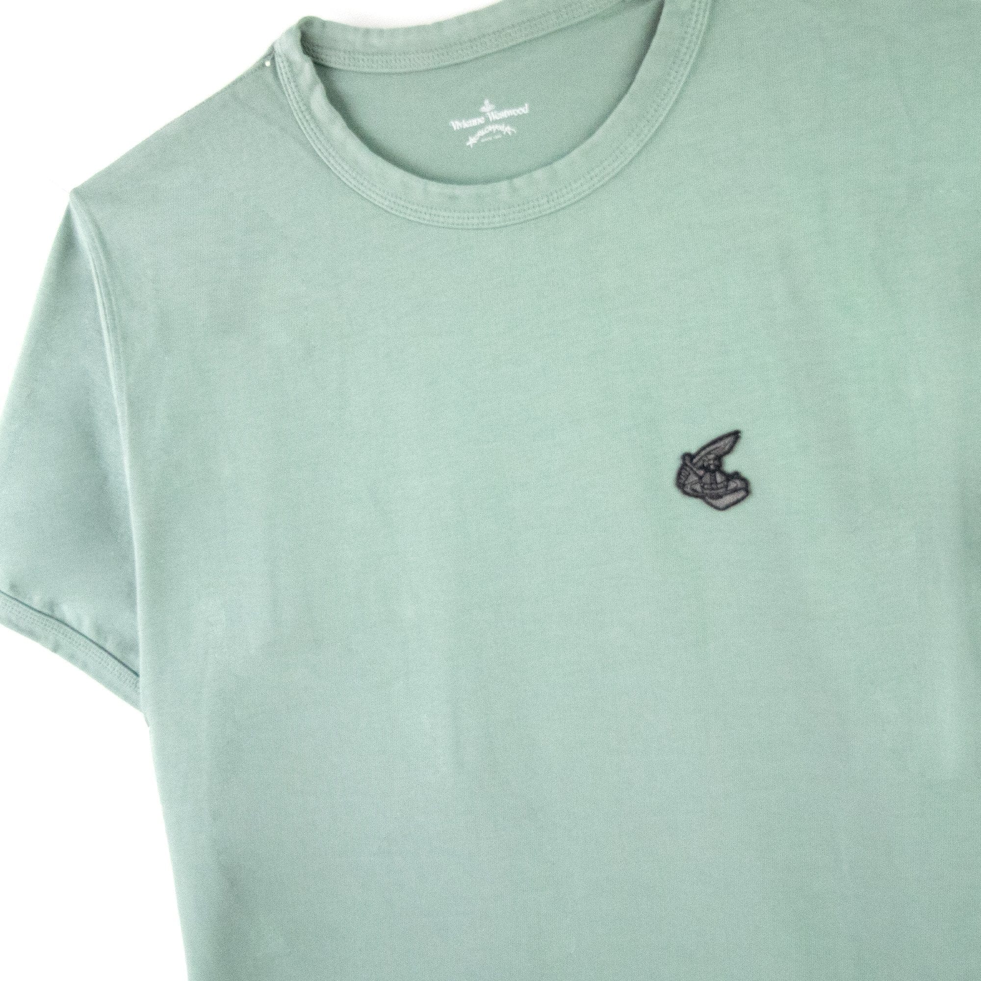 Vivienne Westwood Anglomania Small Cutlass Orb Logo T-shirt Green M401