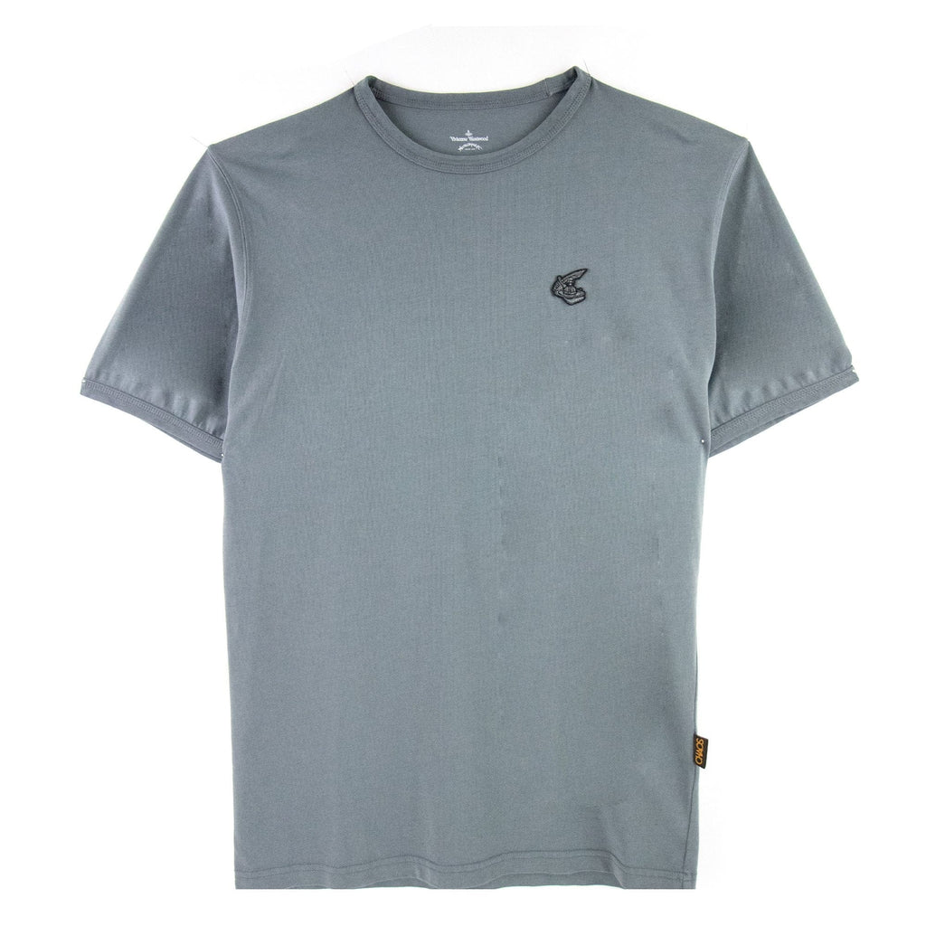 Vivienne Westwood Anglomania Small Cutlass Orb Logo T-shirt Grey P401