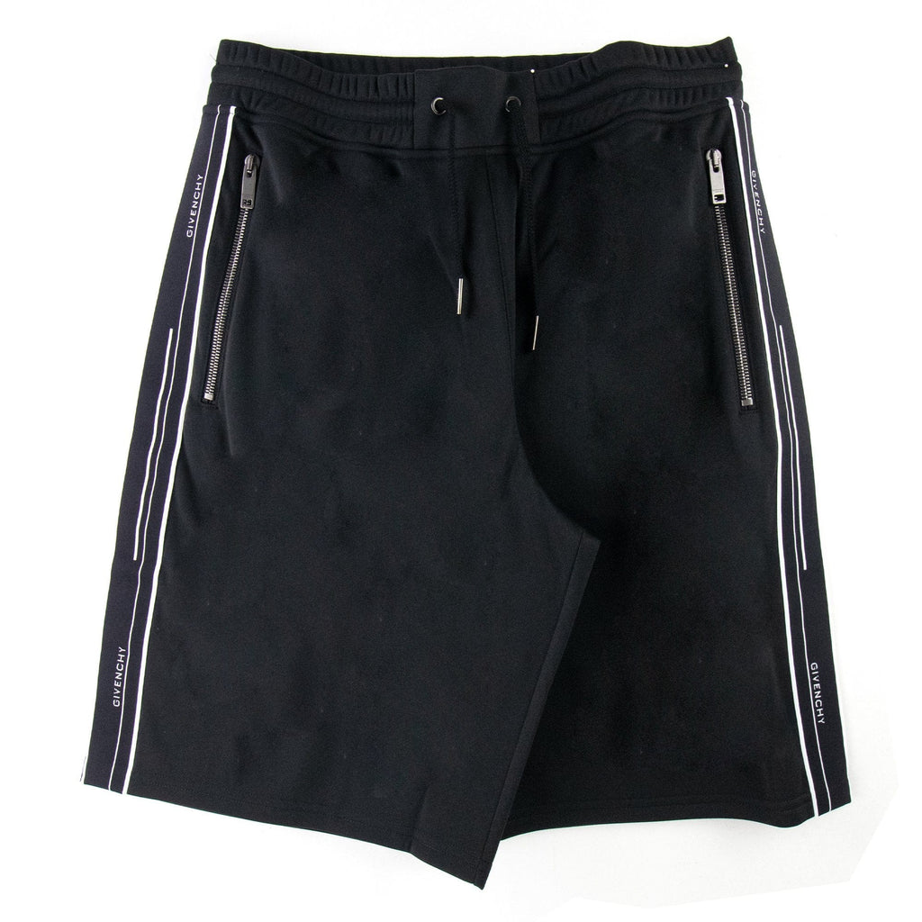 Givenchy Sweat Shorts Side Piping Black