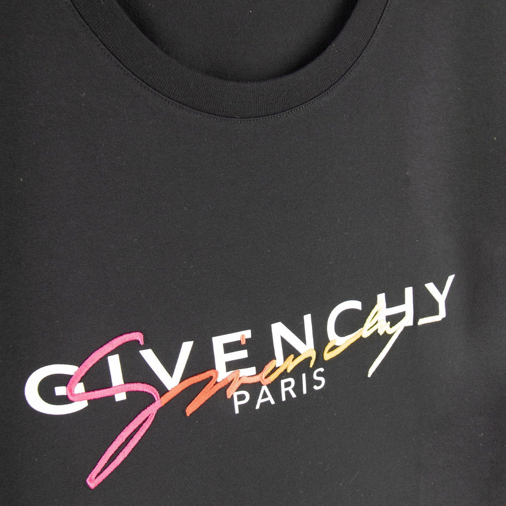 Givenchy Signature T-shirt Black 0001