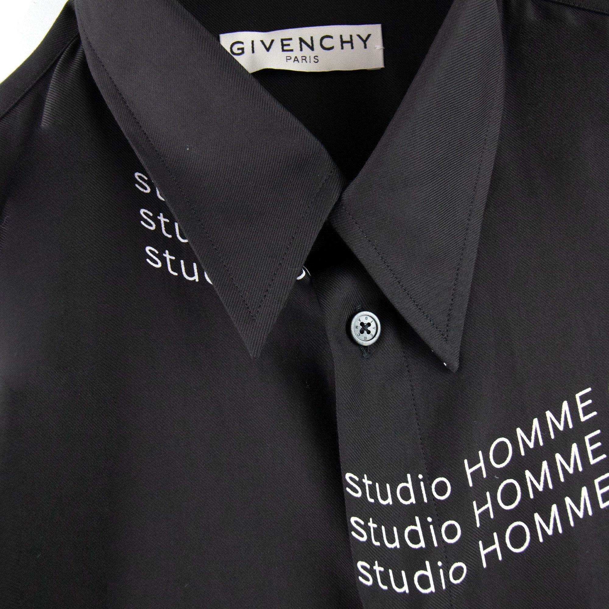 Givenchy Studio Homme Shirt Black