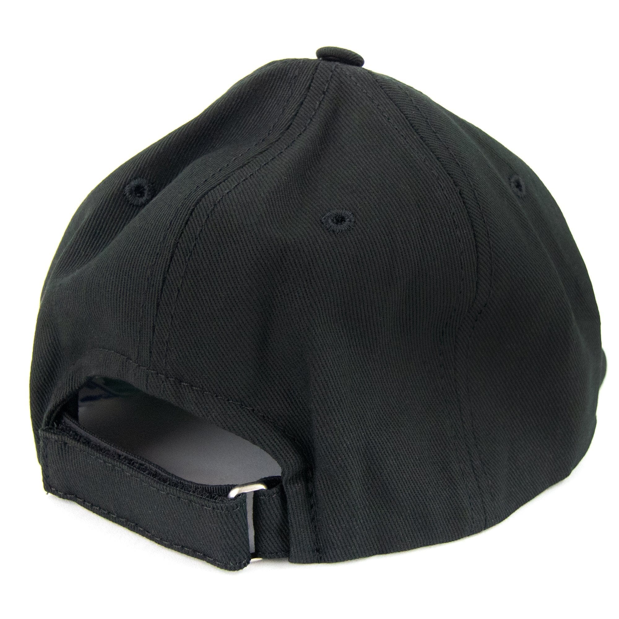 Off White Logo Embroidered Baseball Cap Black/white
