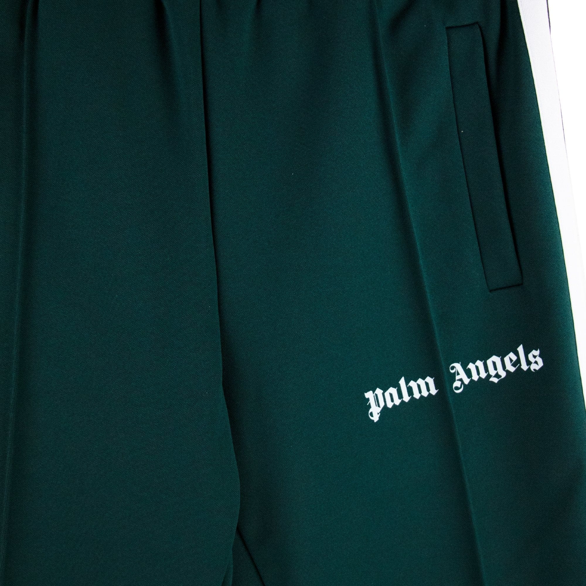 Palm Angels Classic Tracksuit Pants Green/white