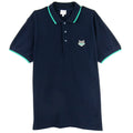 Kenzo Tiger Crest Polo Navy Blue DS3