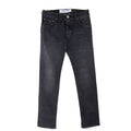 Jacob Cohen Black Patch Stretch Jeans Dark Grey 001