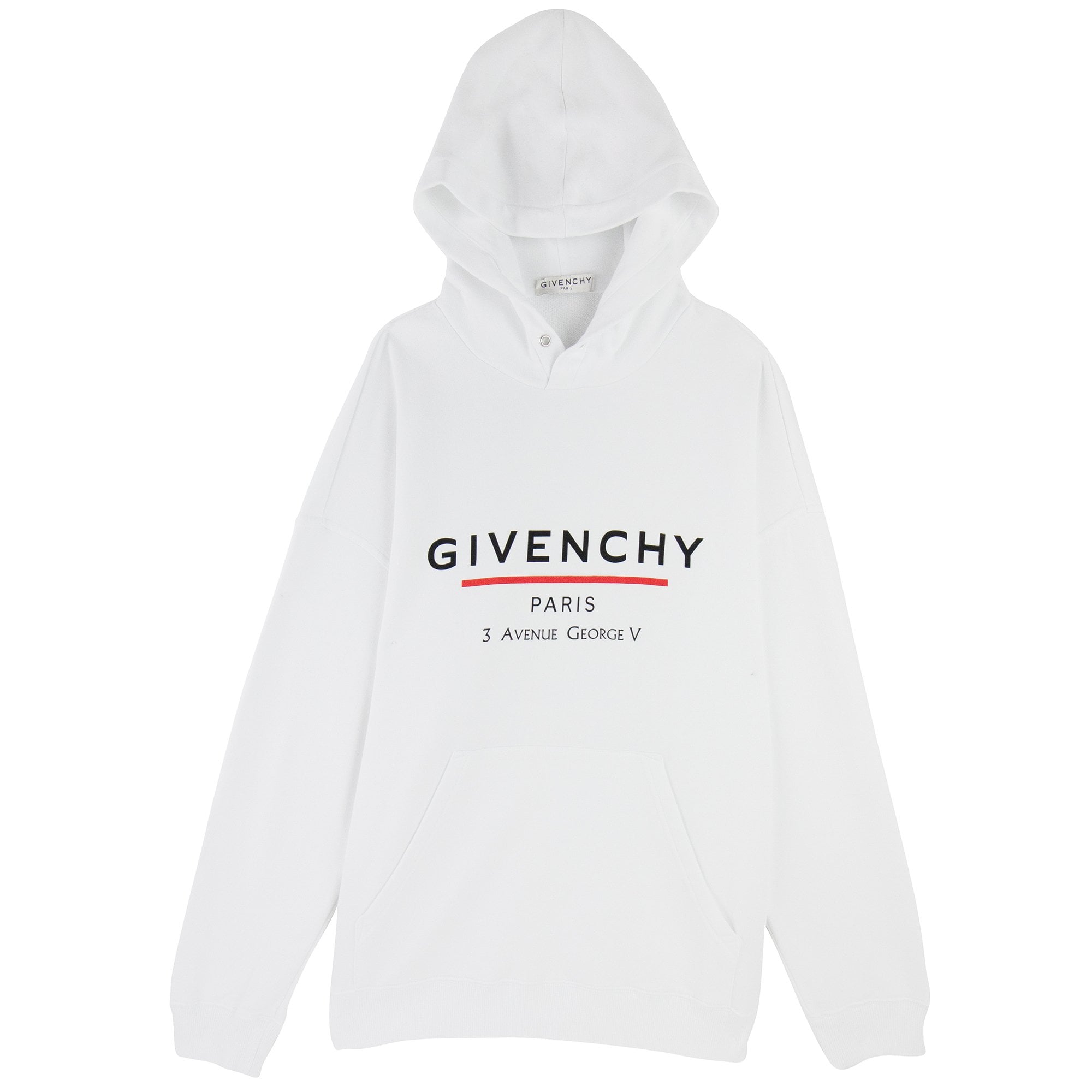 Givenchy George V Hoody Ltd Edition White