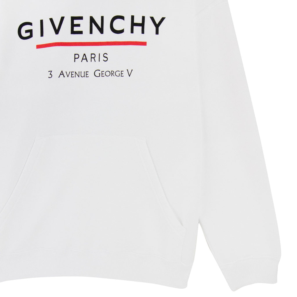 Givenchy George V Hoody Ltd Edition White