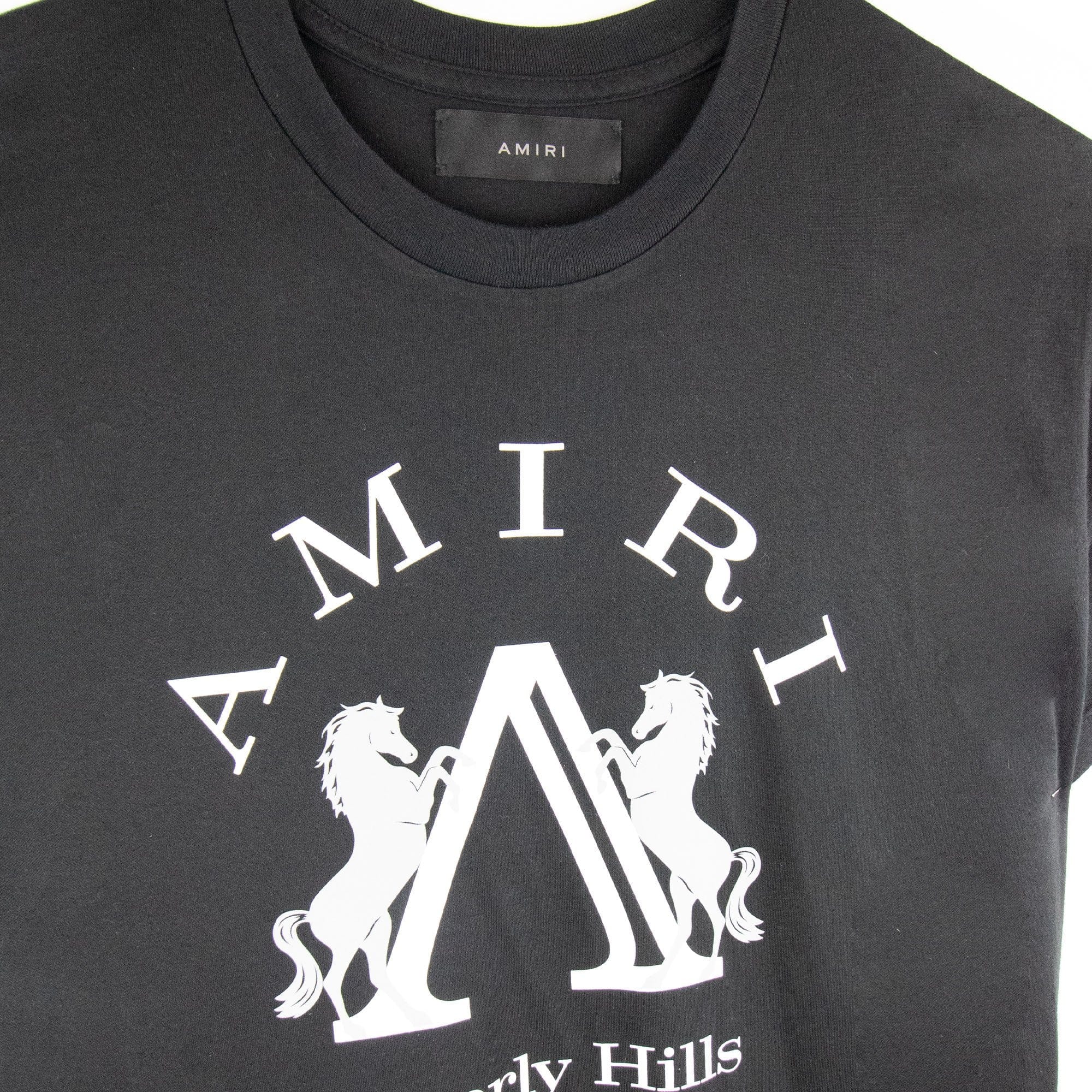 Amiri Beverly Hills Crewneck T Shirt Black