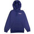Balenciaga Logo Print Hooded Sweatshirt Blue 1195
