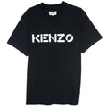 Kenzo Logo Print Crewneck T Shirt Black