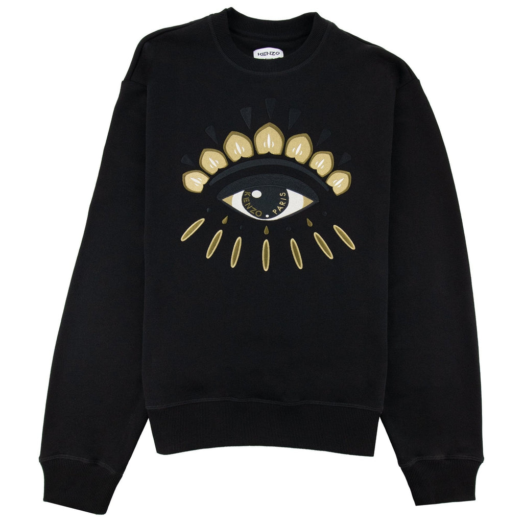 Kenzo Eye Sweatshirt Black/Gold