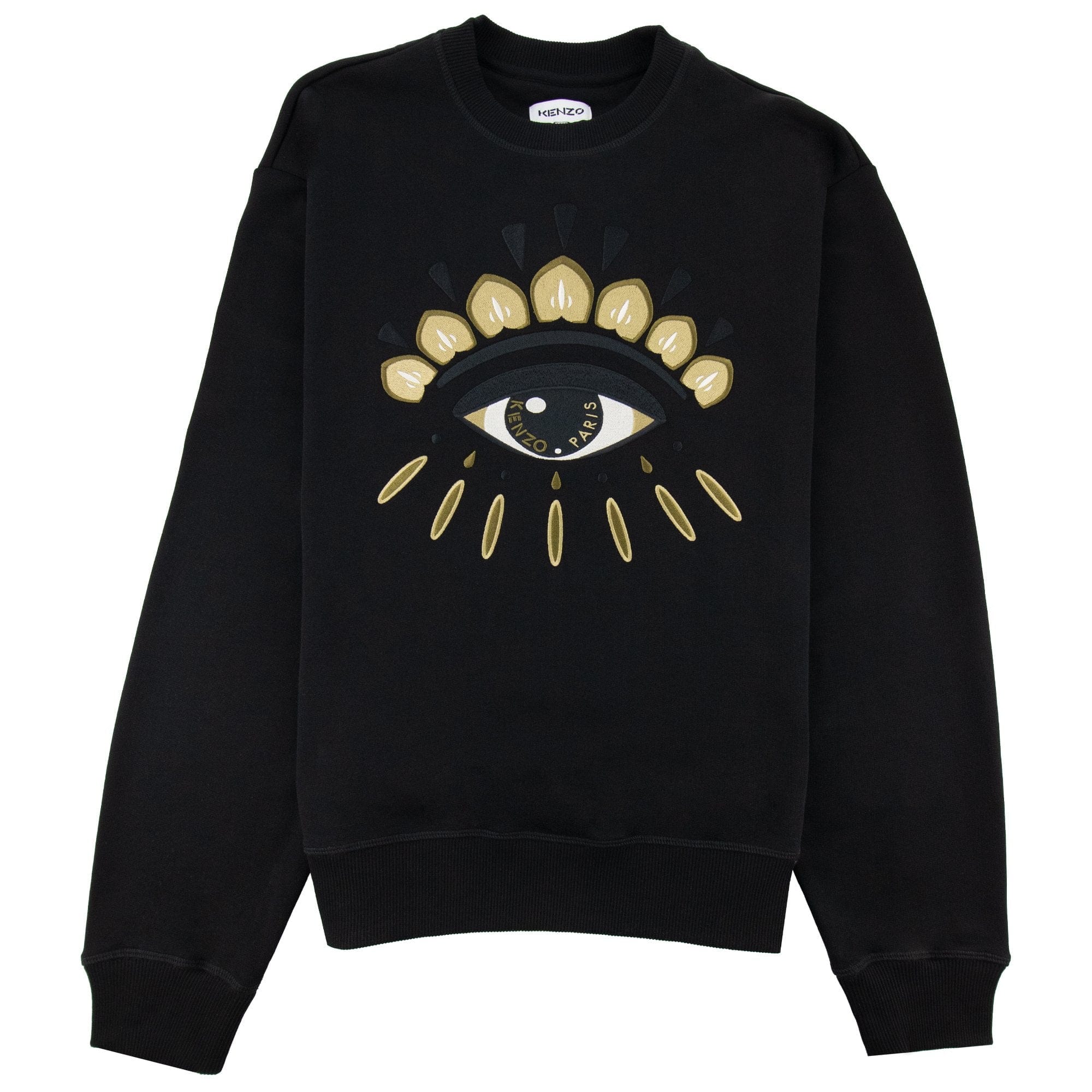 Kenzo Eye Sweatshirt Black/Gold