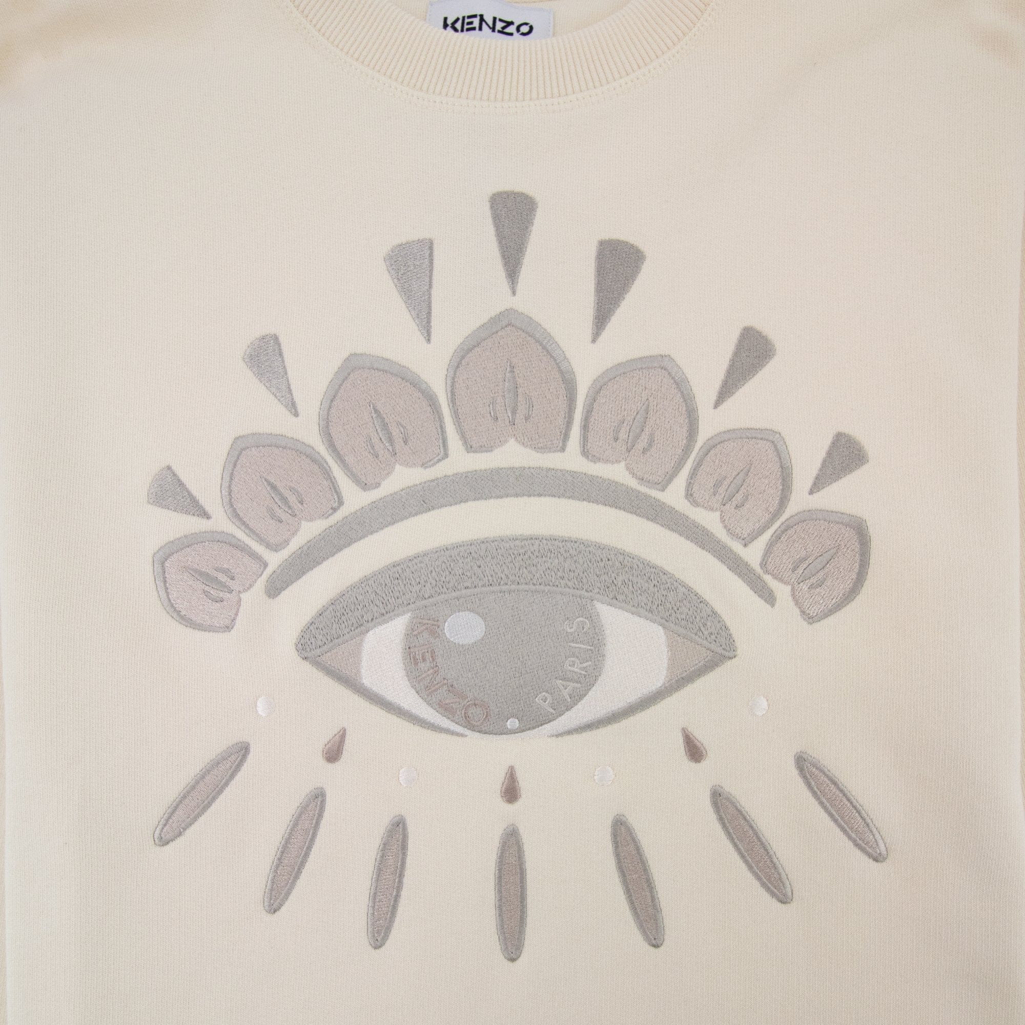 Kenzo Eye Sweatshirt Cream 03