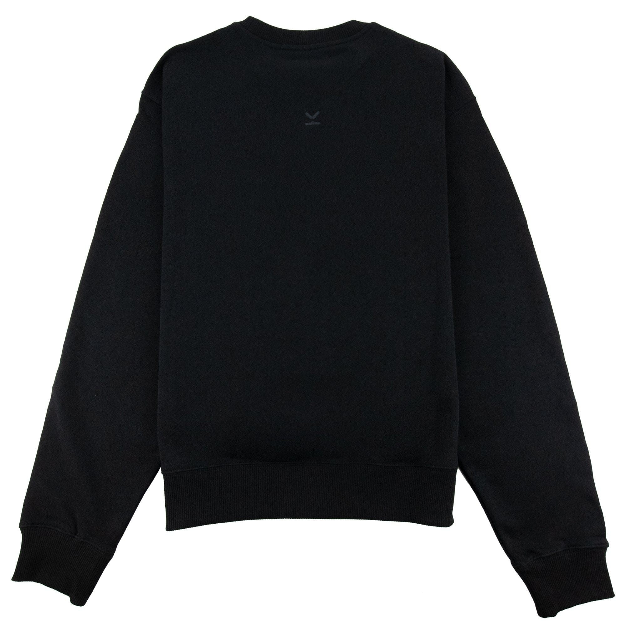 Kenzo Logo Print Crewneck Sweatshirt Black/white