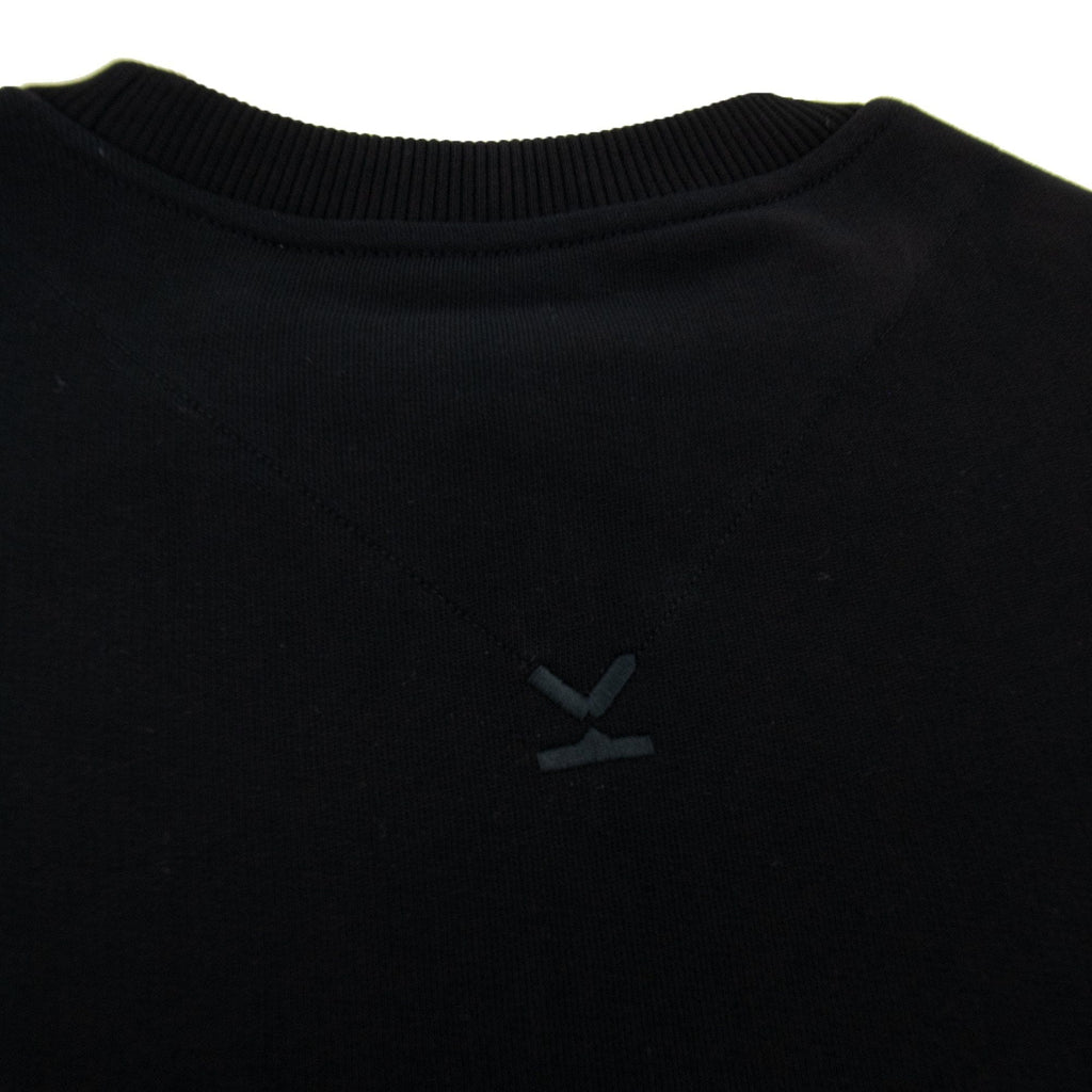 Kenzo Logo Print Crewneck Sweatshirt Black/white
