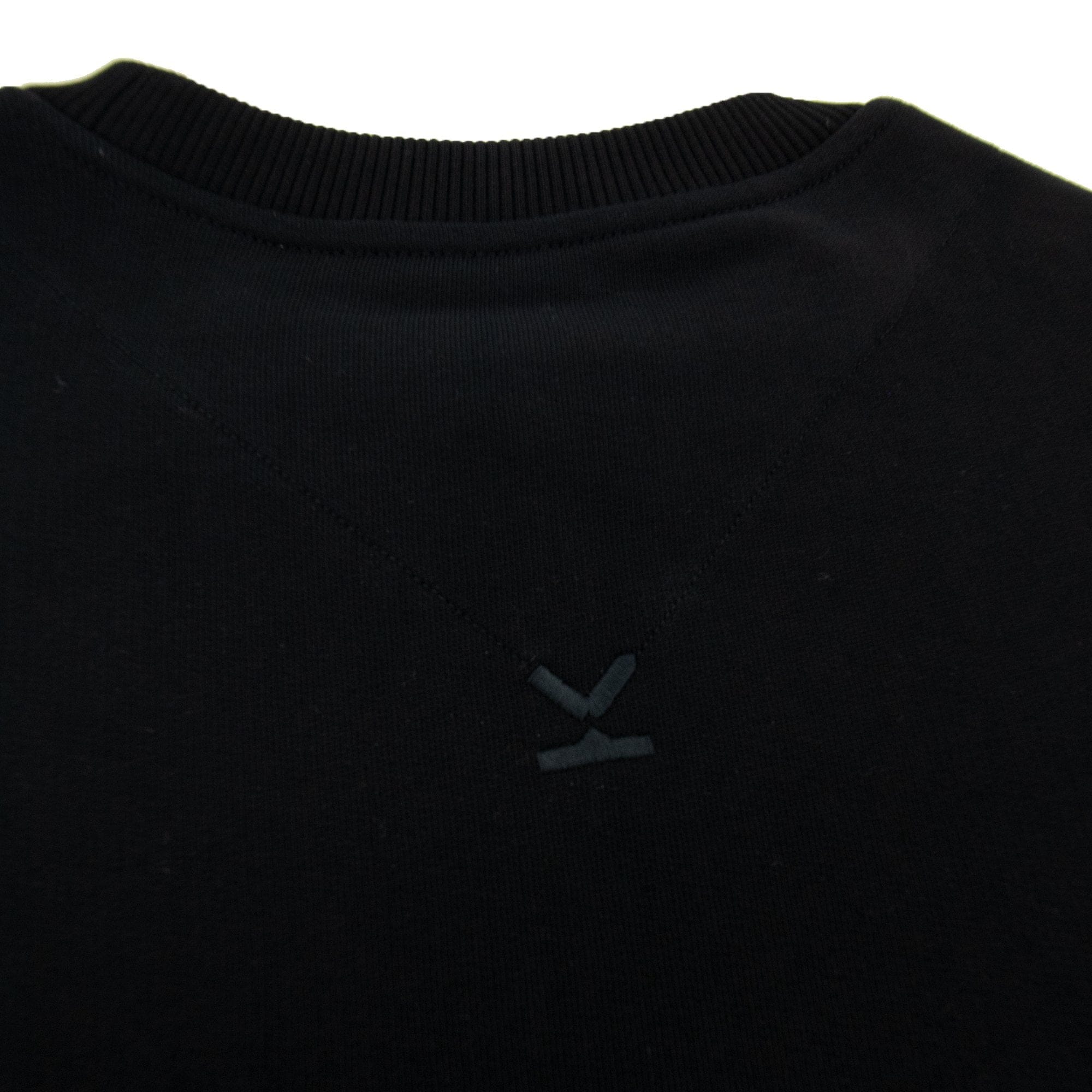 Kenzo Logo Print Crewneck Sweatshirt Black/white
