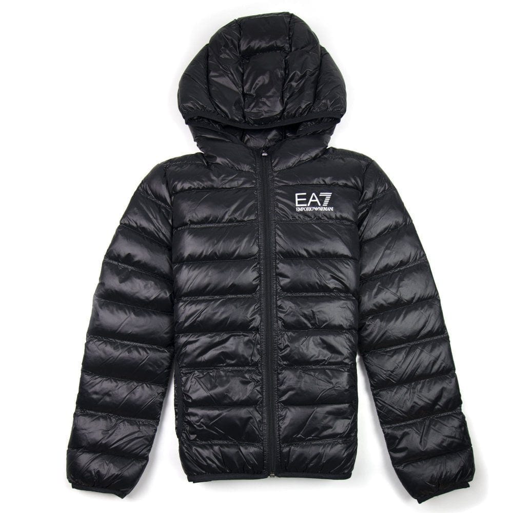 Ea7 Puffa Jacket Black