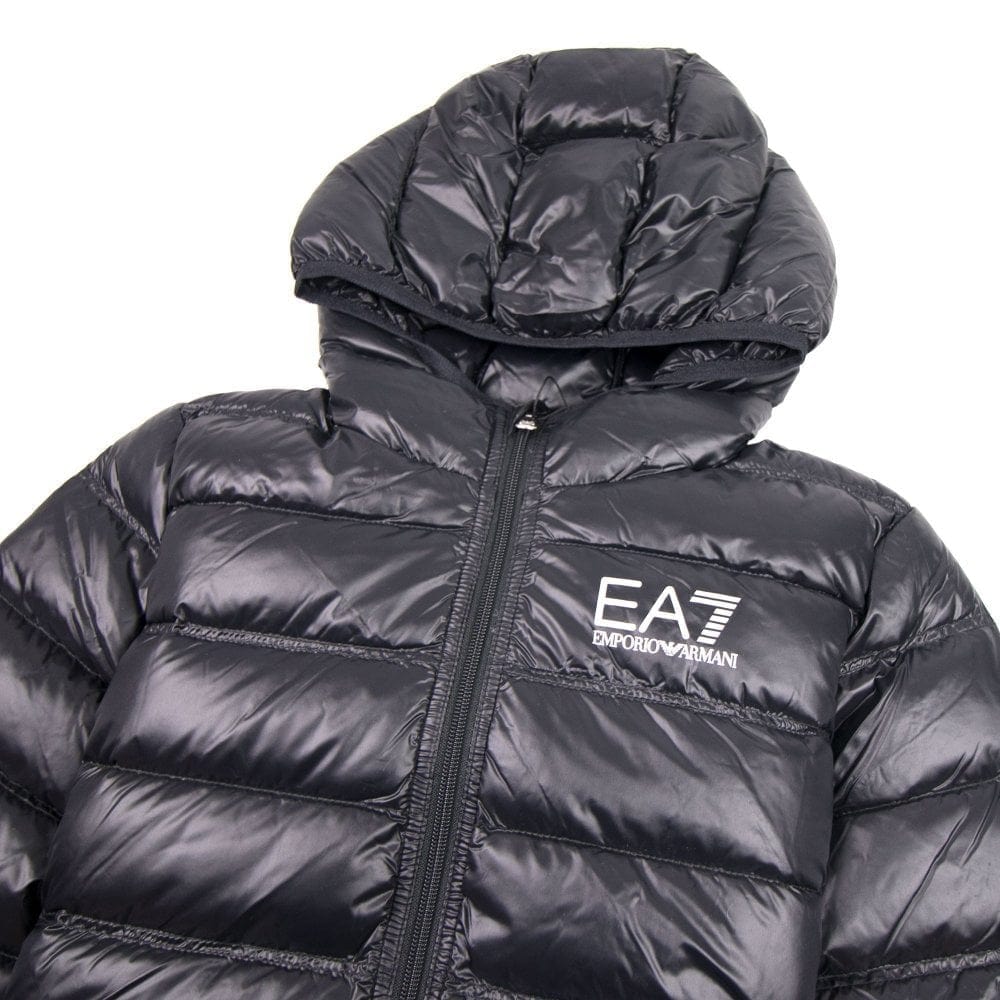 Ea7 Puffa Jacket Black