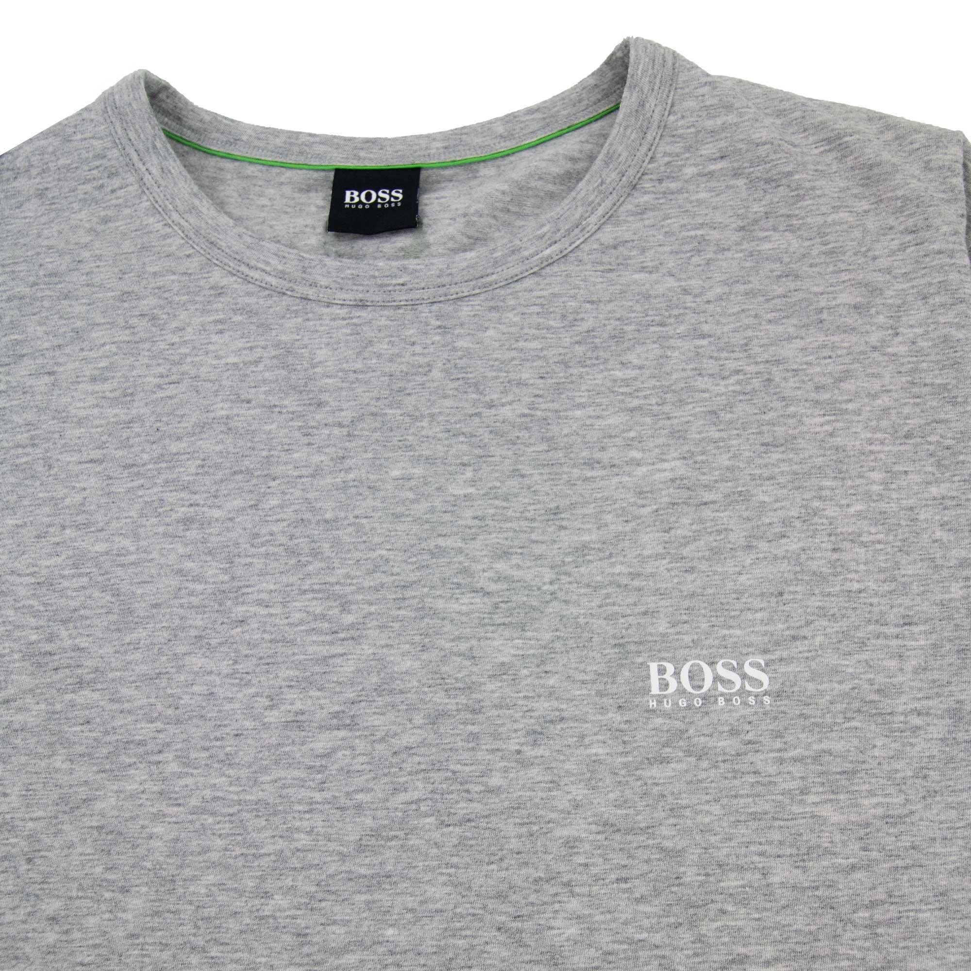 Hugo Boss Small Logo Long Sleeve Top Grey