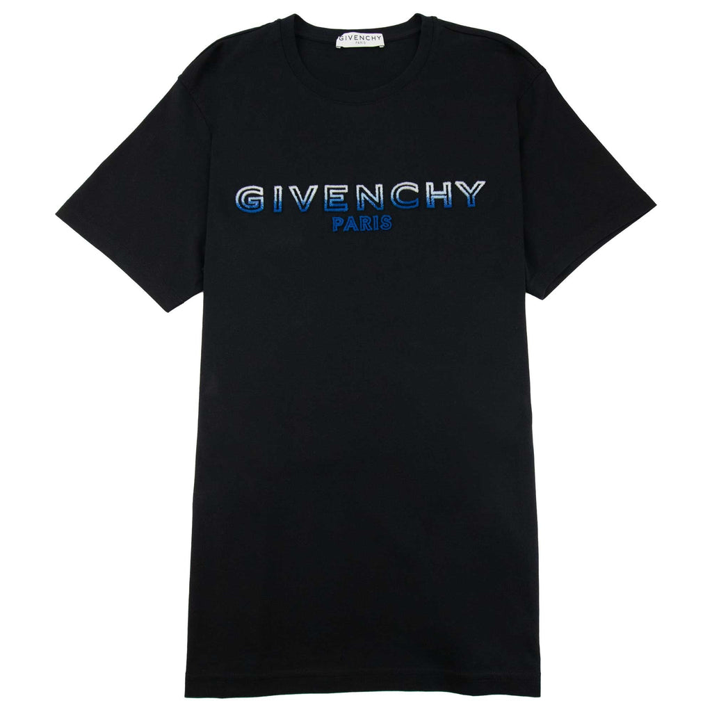 Givenchy Faded Regular Fit T-shirt Black/blue
