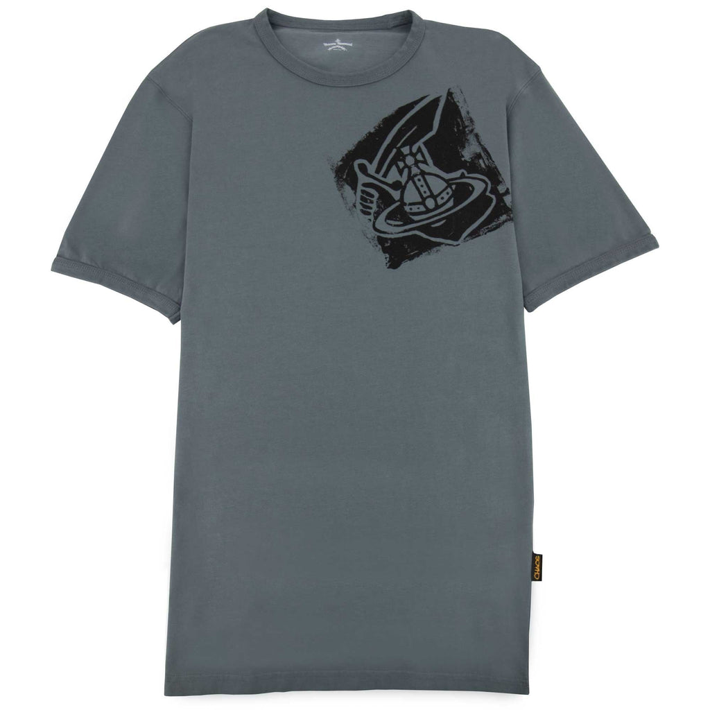 Vivienne Westwood Arm & Cutlass Classic T Shirt Grey P401