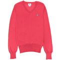 Vivienne Westwood V Neck Knitted Jumper Pink