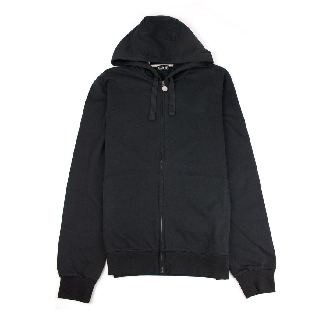 EA7 Silver Logo Tracksuit Top Darkslate