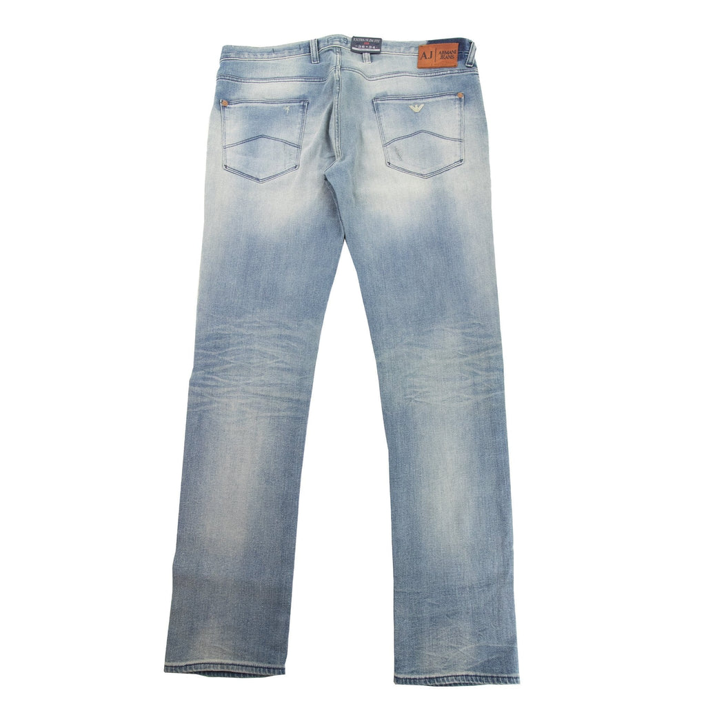 Armani Jeans J10 Ex Slim Fit Stonewash Jean Denim
