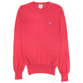 Vivienne Westwood Orb Logo Crewneck Knitted Sweatshirt Pink