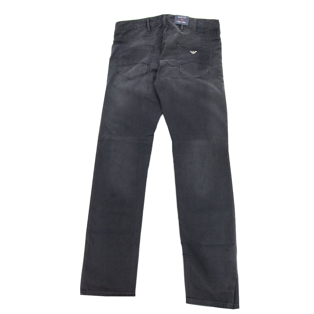 Armani Jeans Slim Fit J06 Black Soft Denim Black Denim 900