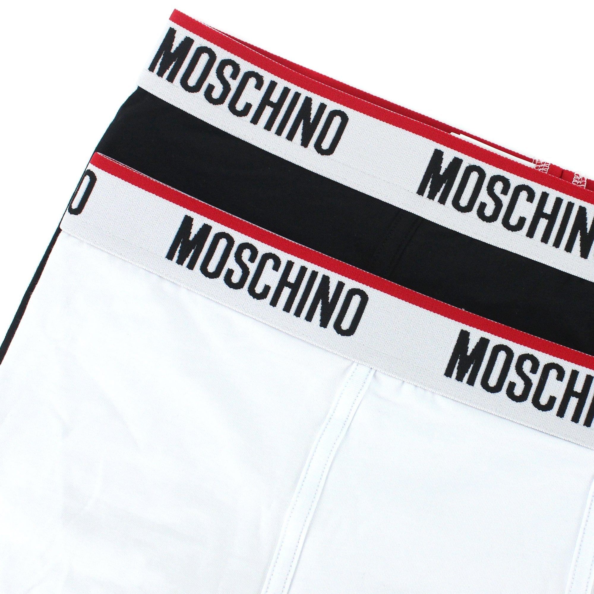 Moschino Underwear Logo Set Of 2 Boxer Shorts Black/white