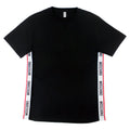 Moschino Underwear Side Tape Logo T Shirt Black 0555