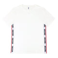 Moschino Underwear Side Tape Logo T Shirt White 0001