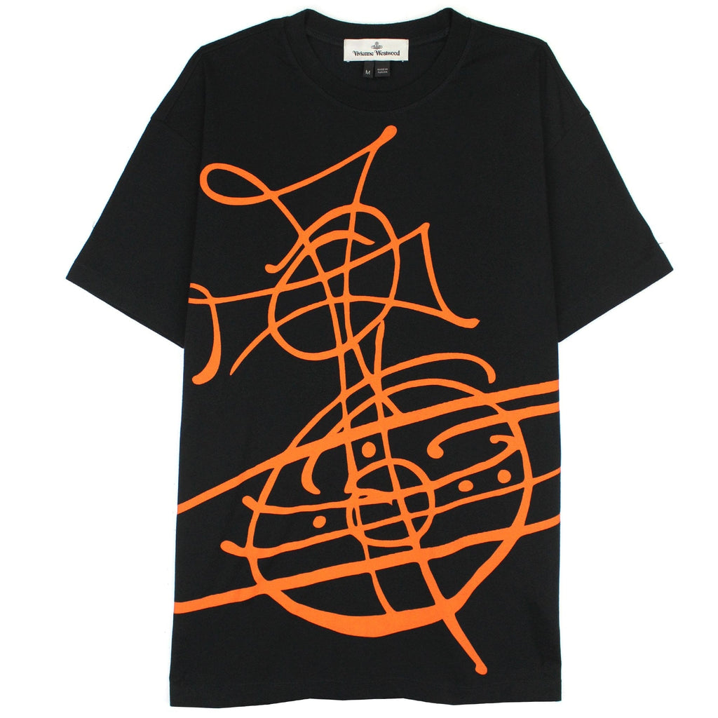 Vivienne Westwood Graffiti Orb Classic T Shirt Black