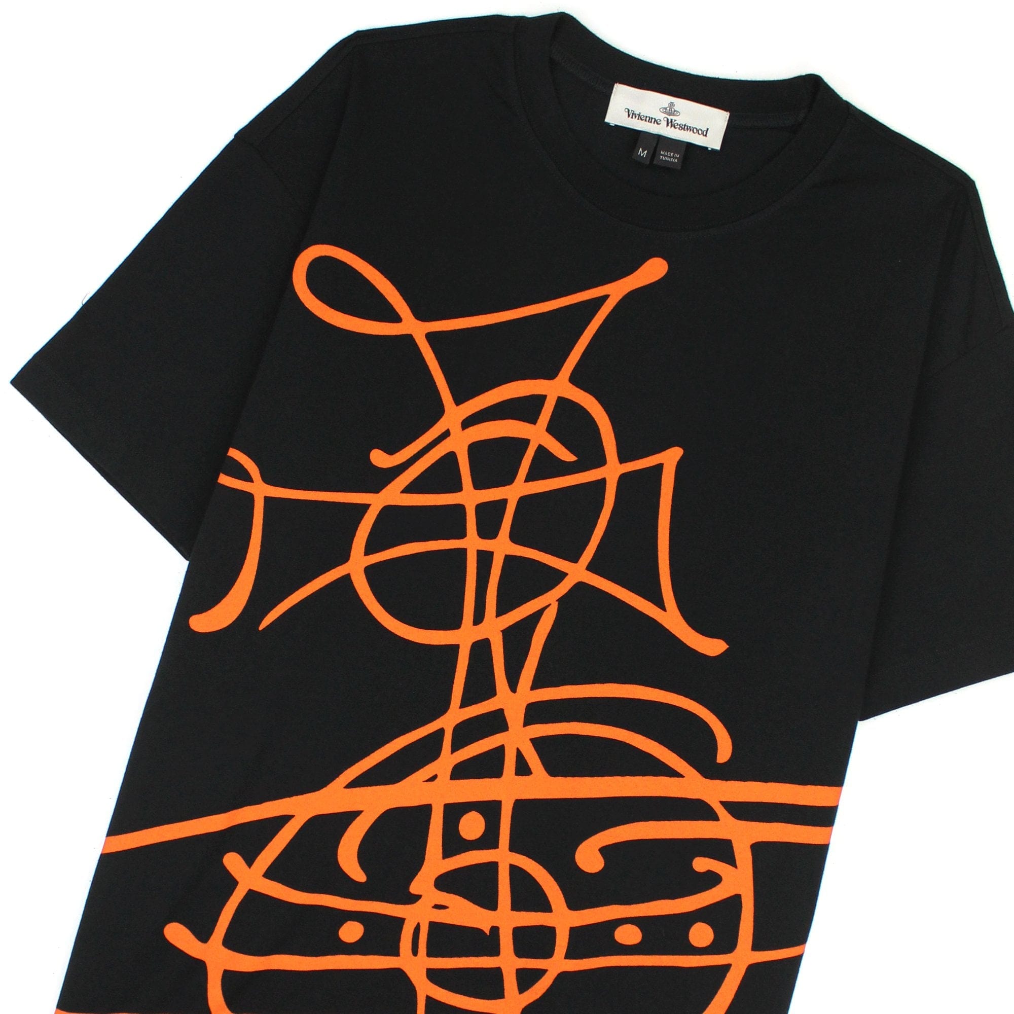 Vivienne Westwood Graffiti Orb Classic T Shirt Black
