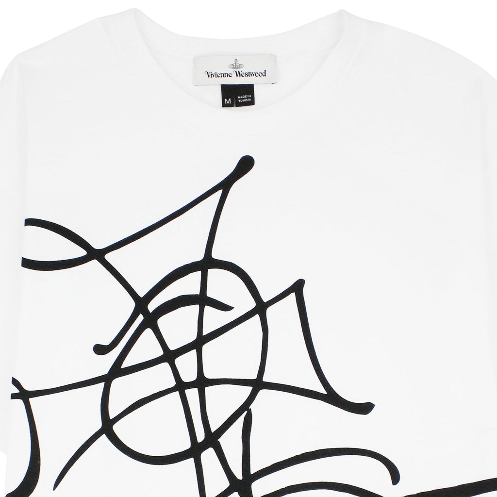 Vivienne Westwood Graffiti Orb Classic T Shirt White
