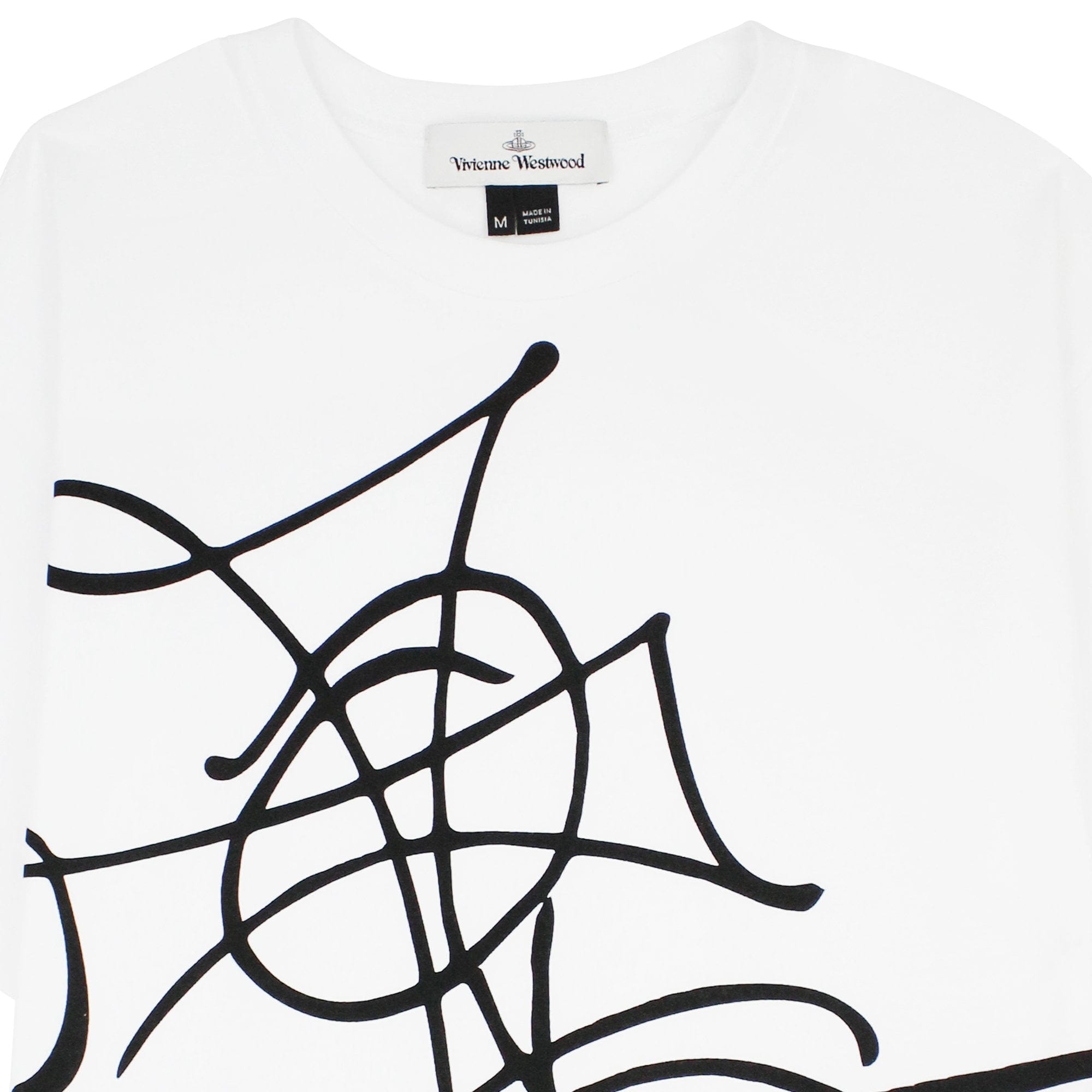 Vivienne Westwood Graffiti Orb Classic T Shirt White