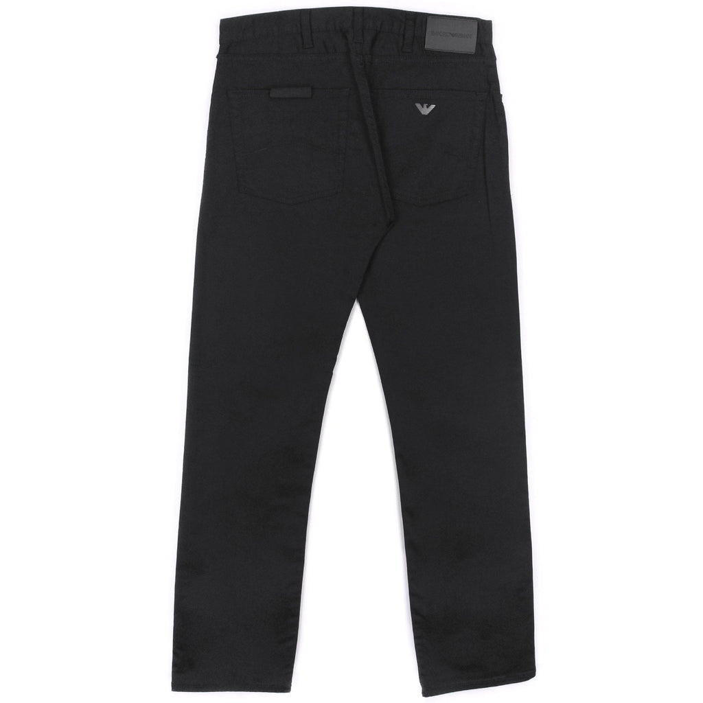Emporio Armani J45 Regular Fit Chinos Black 999