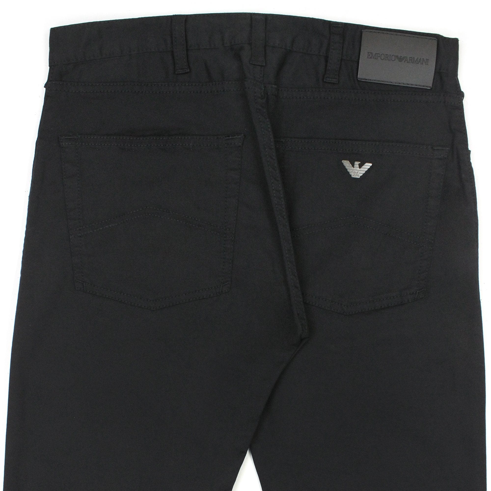 Emporio Armani J45 Regular Fit Chinos Black 999