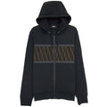 Fendi Mesh FF Logo Zip Up Sweatshirt Black