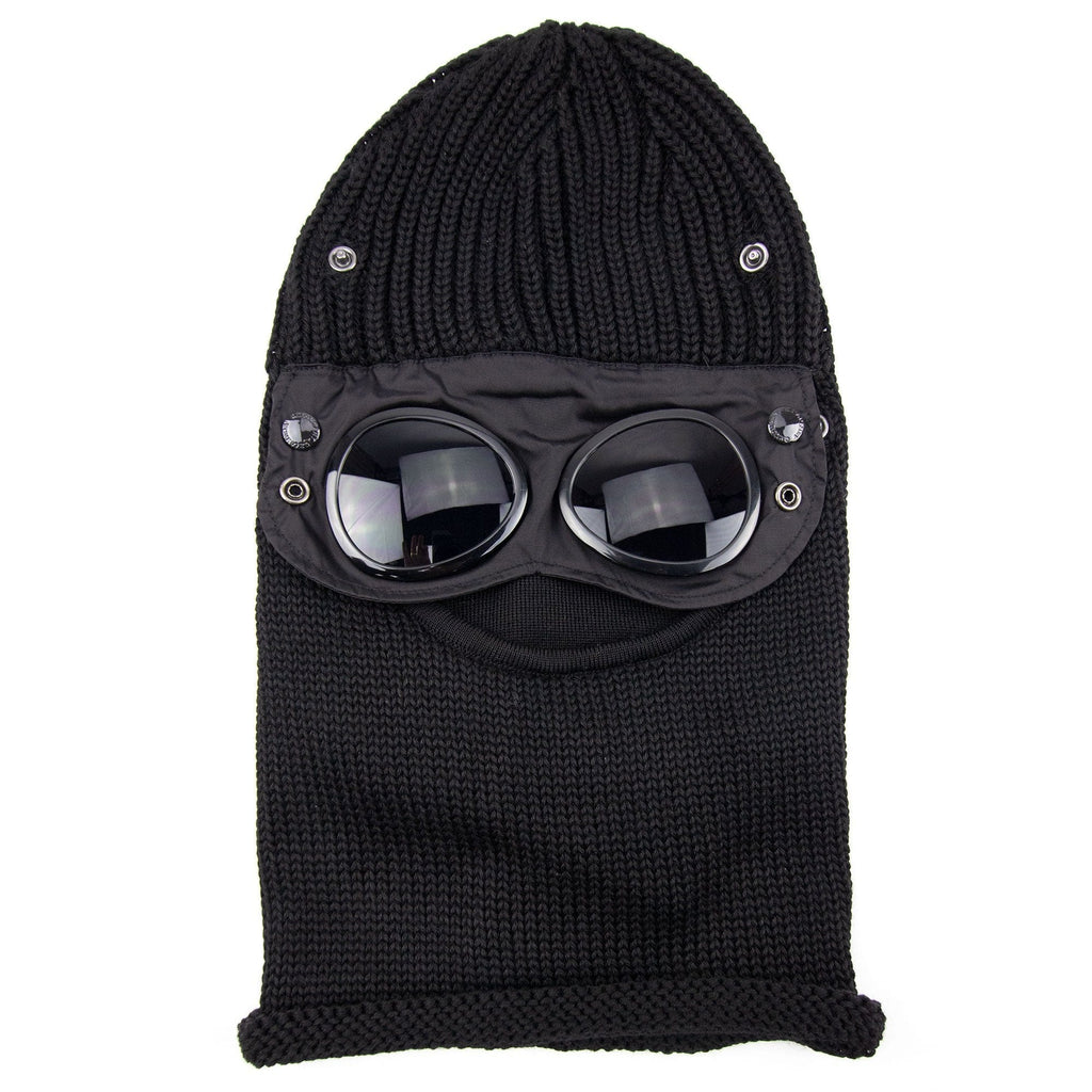 C.P. Company Merino Wool Goggle Balaclava Black 999
