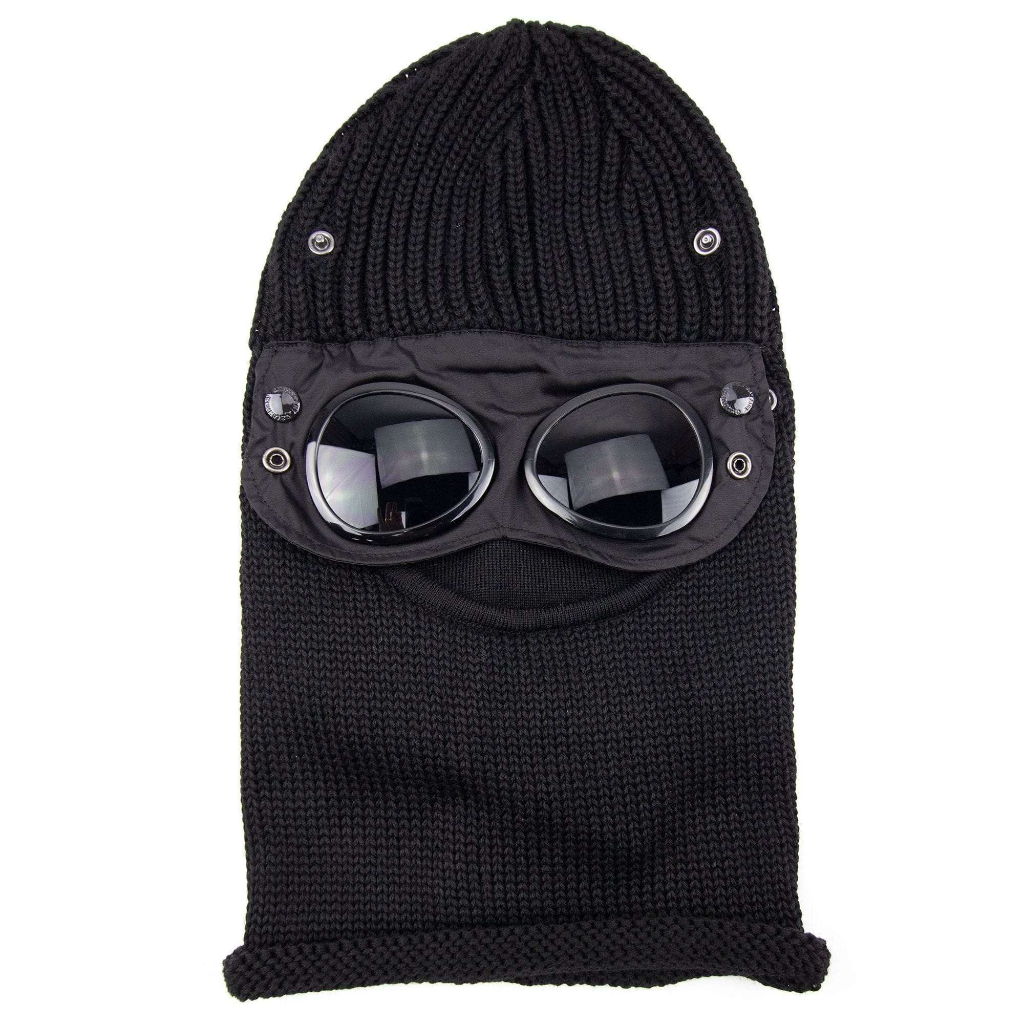 C.P. Company Merino Wool Goggle Balaclava Black 999