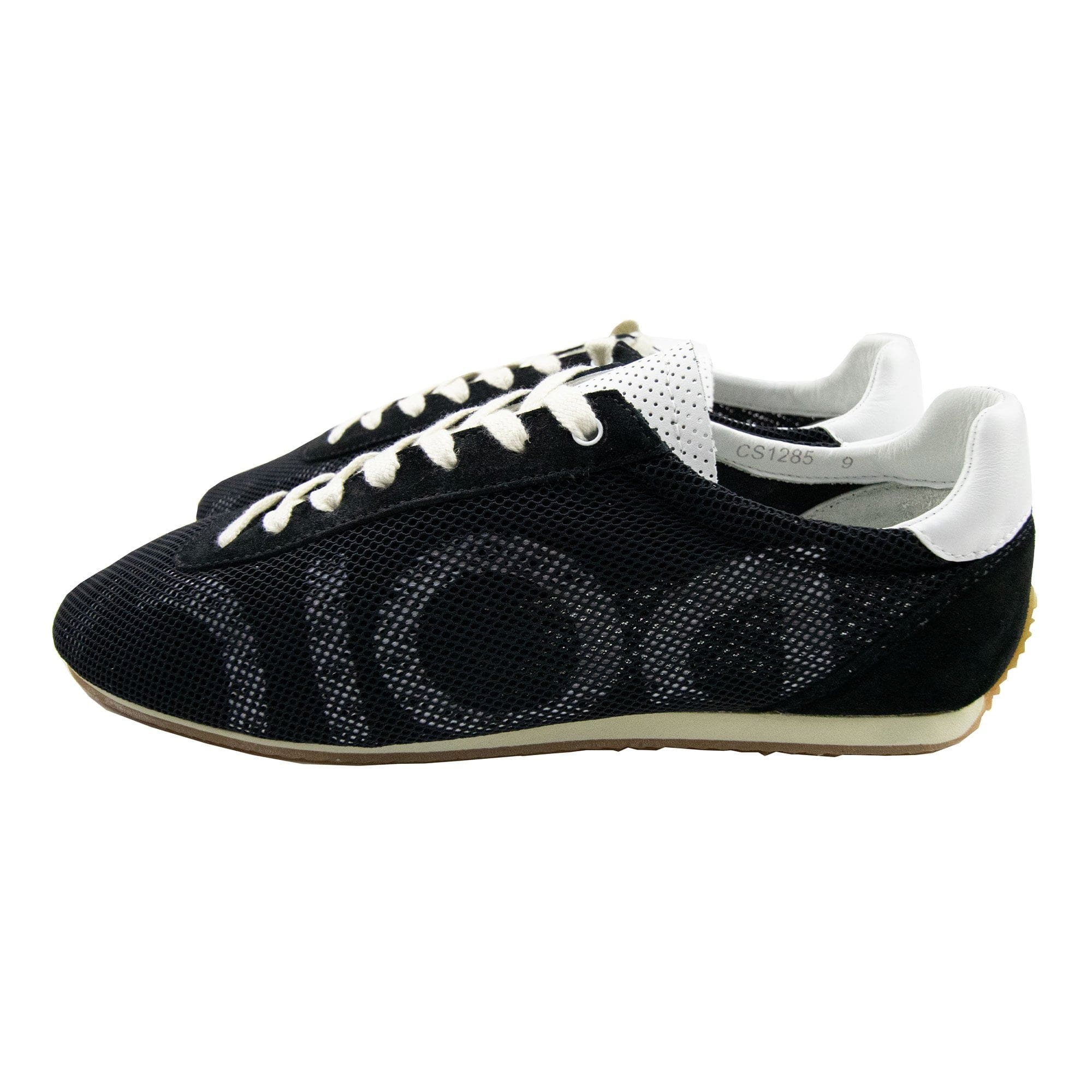 Dolce & Gabbana Thailandia Large Logo Slim Trainer Black