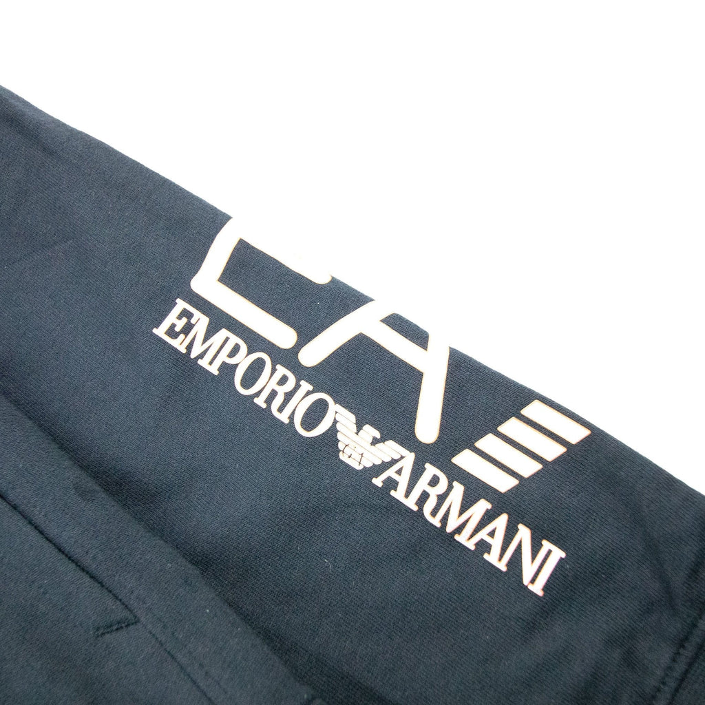 EA7 3D Arm Logo Hooded Sweatshirt Dark Blue
