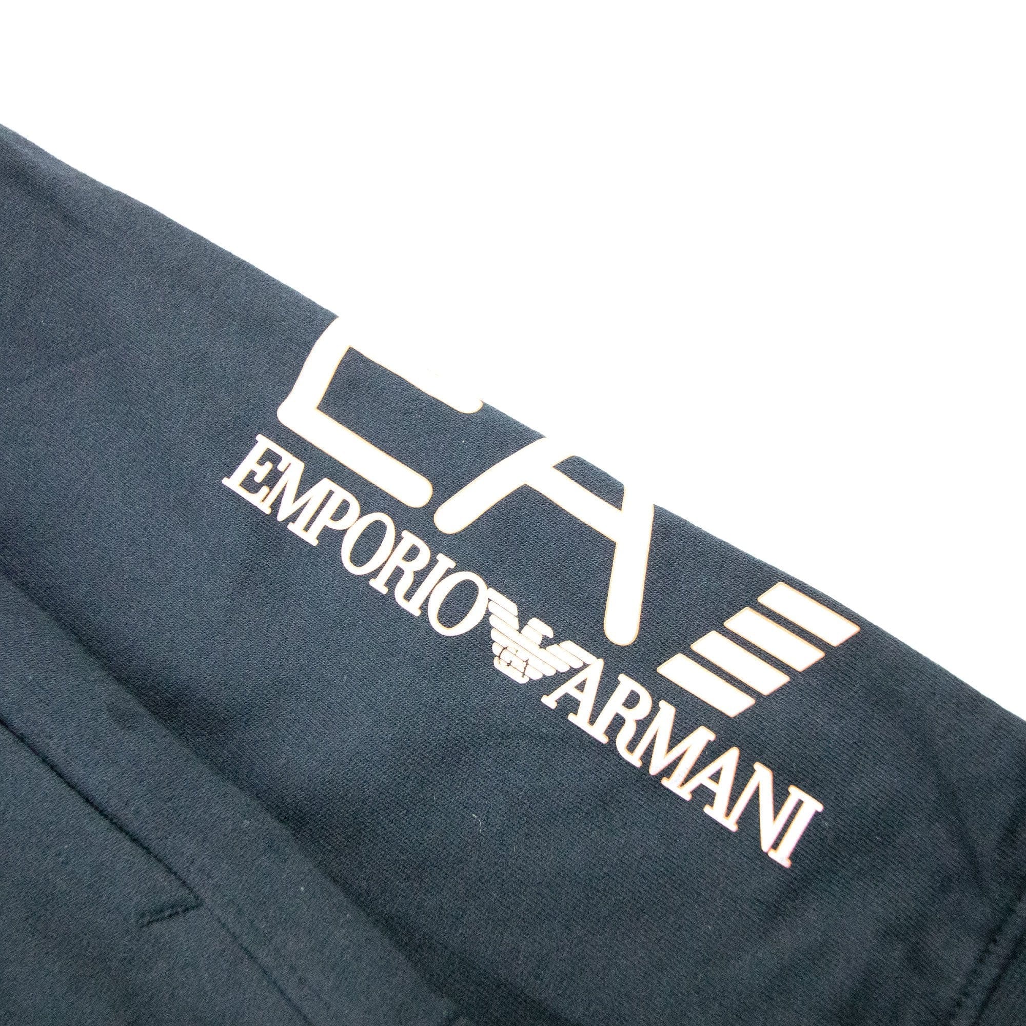 EA7 3D Arm Logo Hooded Sweatshirt Dark Blue
