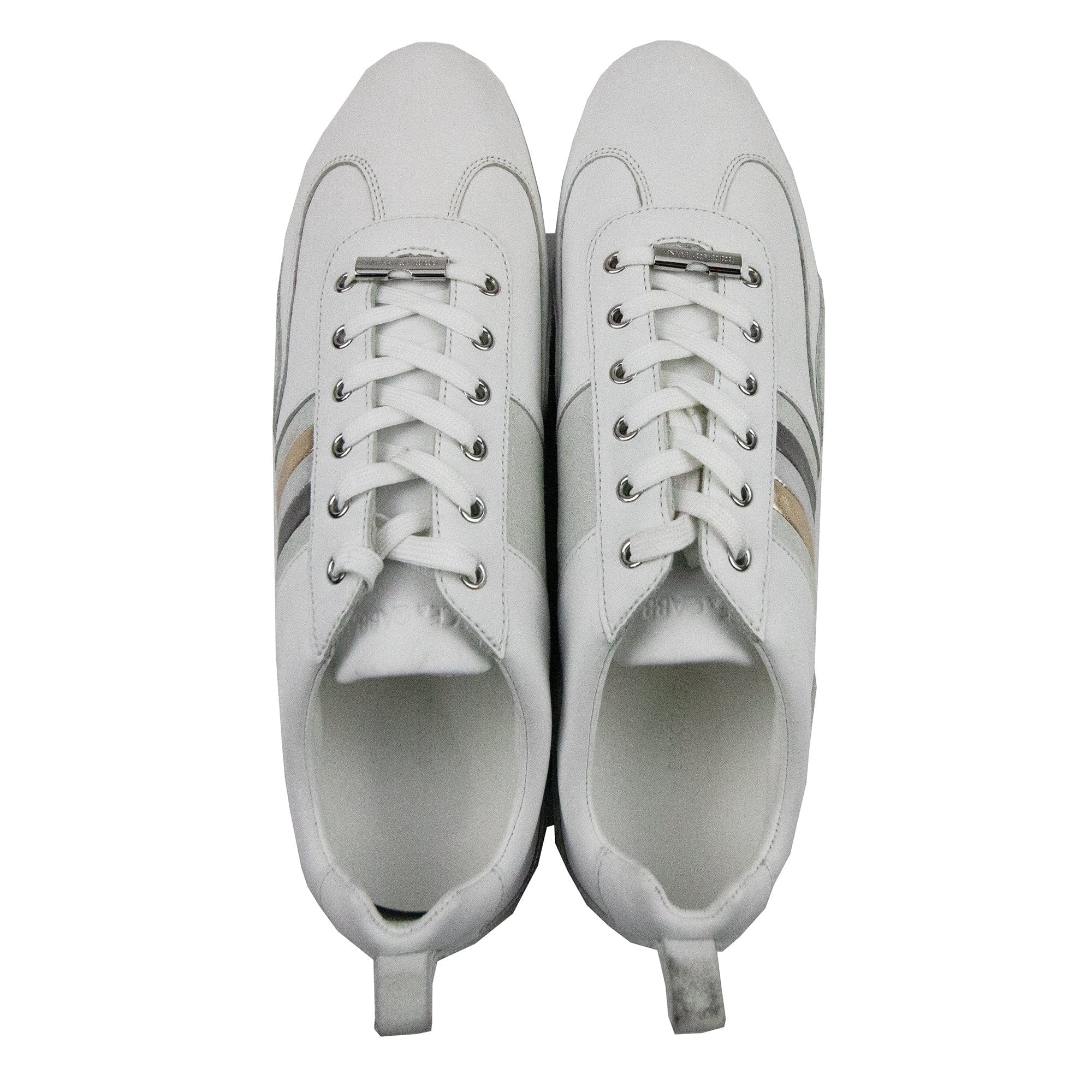 Dolce & Gabbana Suede Detail Leather Trainer White