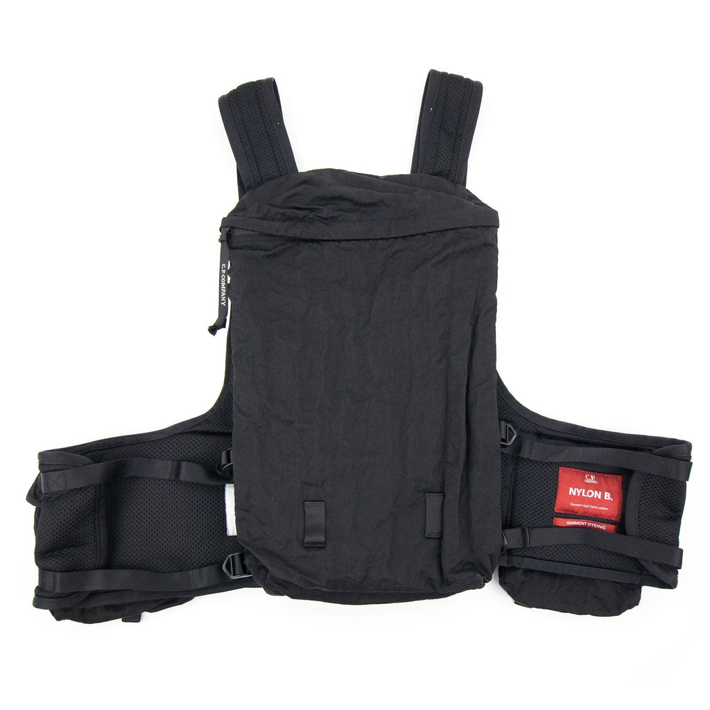 CP Company Military Pocket Gilet Vest Black 999